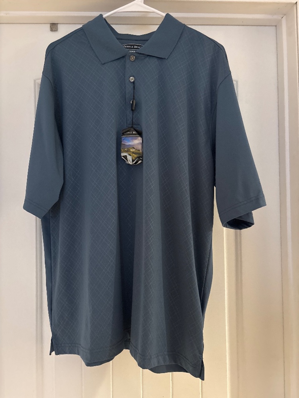 New with Tags Pebble Beach Men’s Polo Shirt